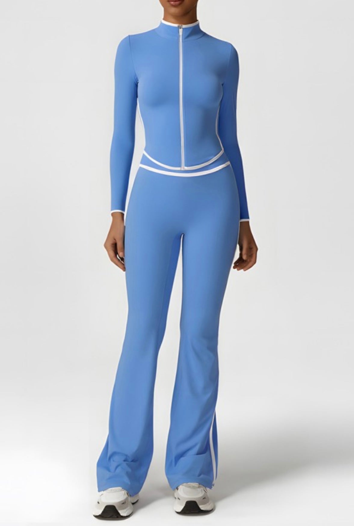 High Standards- high collared two piece set