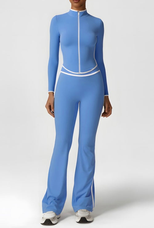 High Standards- high collared two piece set